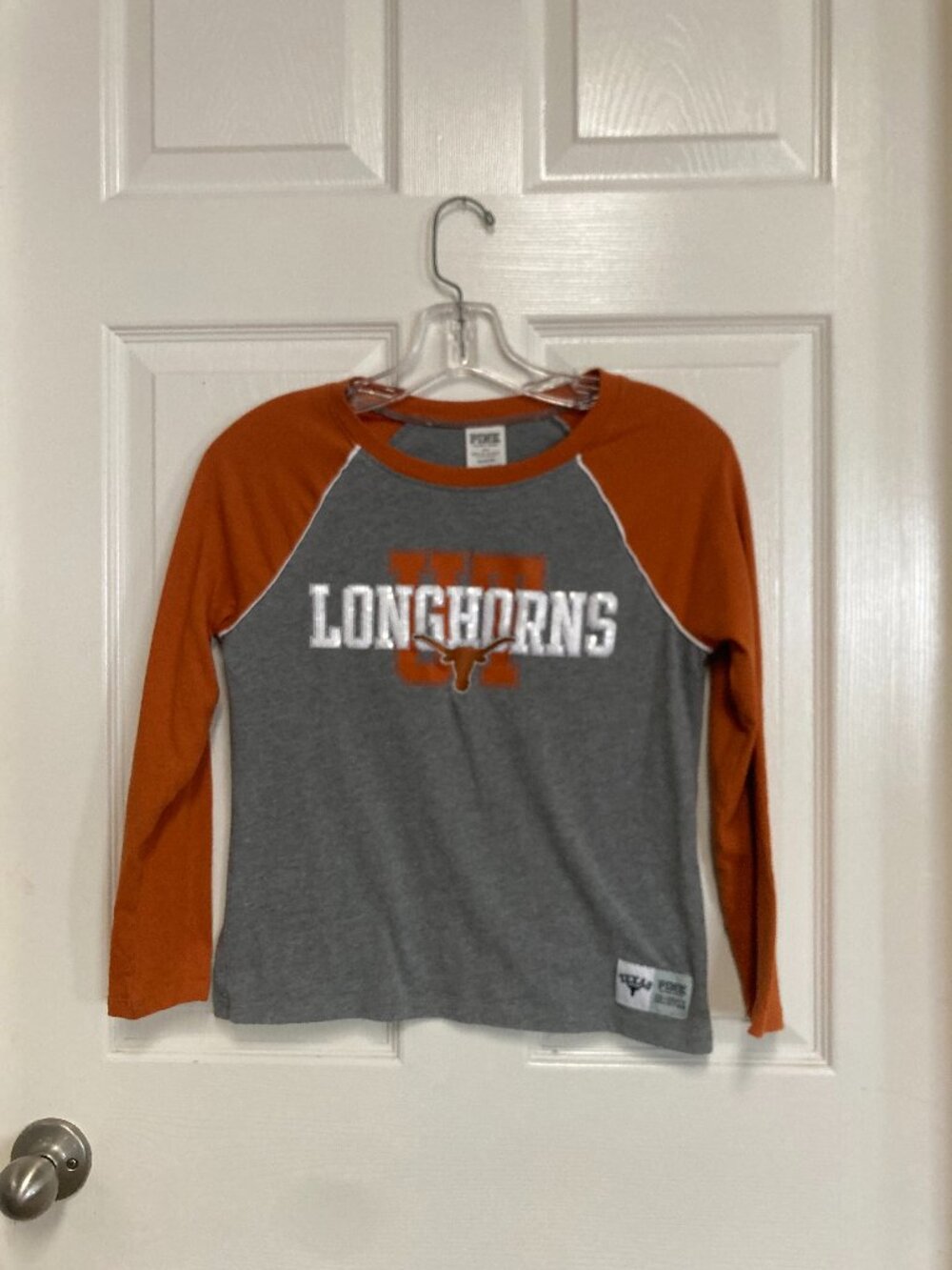 VICTORIA'S SECRET PINK Collegiate Collection Texas Longhorns tee size XS women's